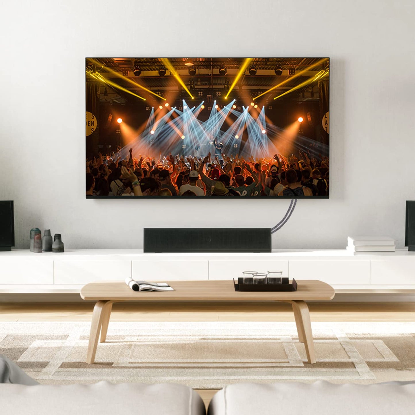 2RCA Male to 2RCA Male Stereo Audio Cable with Nylon Braid